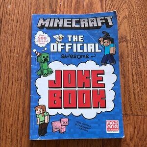 Minecraft Joke Book - Blue